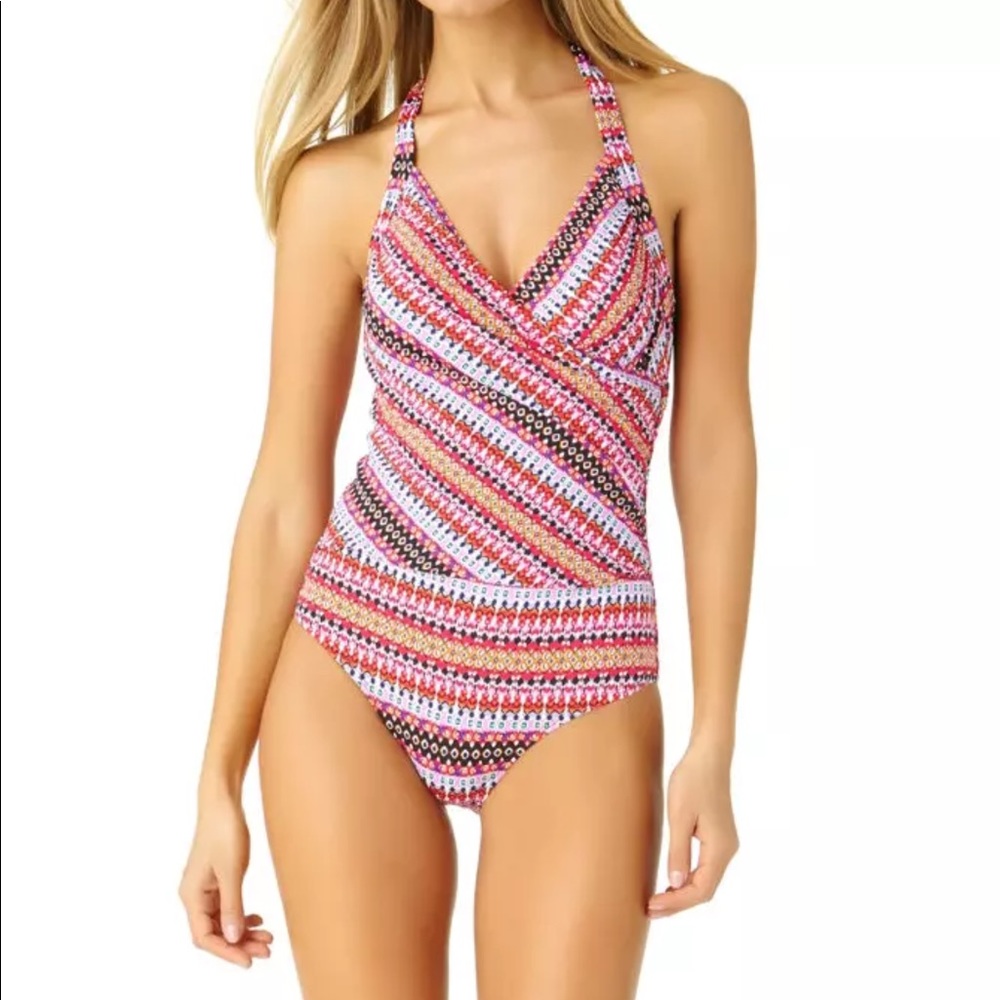 Liz Claiborne Mandala Tribal Swimwear - Picture 2 of 10